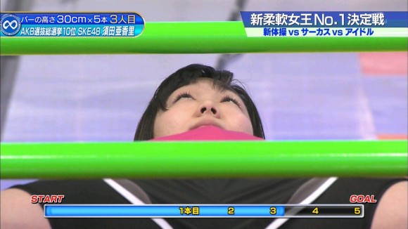須田亜香里リンボーダンス34